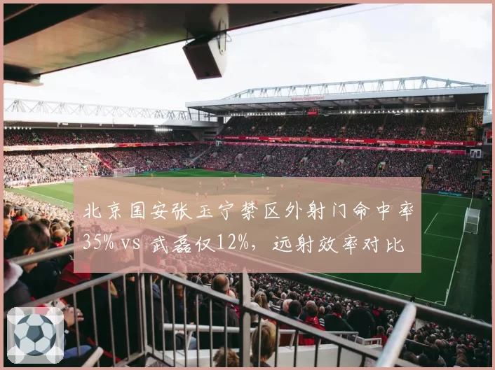 北京国安张玉宁禁区外射门命中率35% vs 武磊仅12%,远射效率对比鲜明